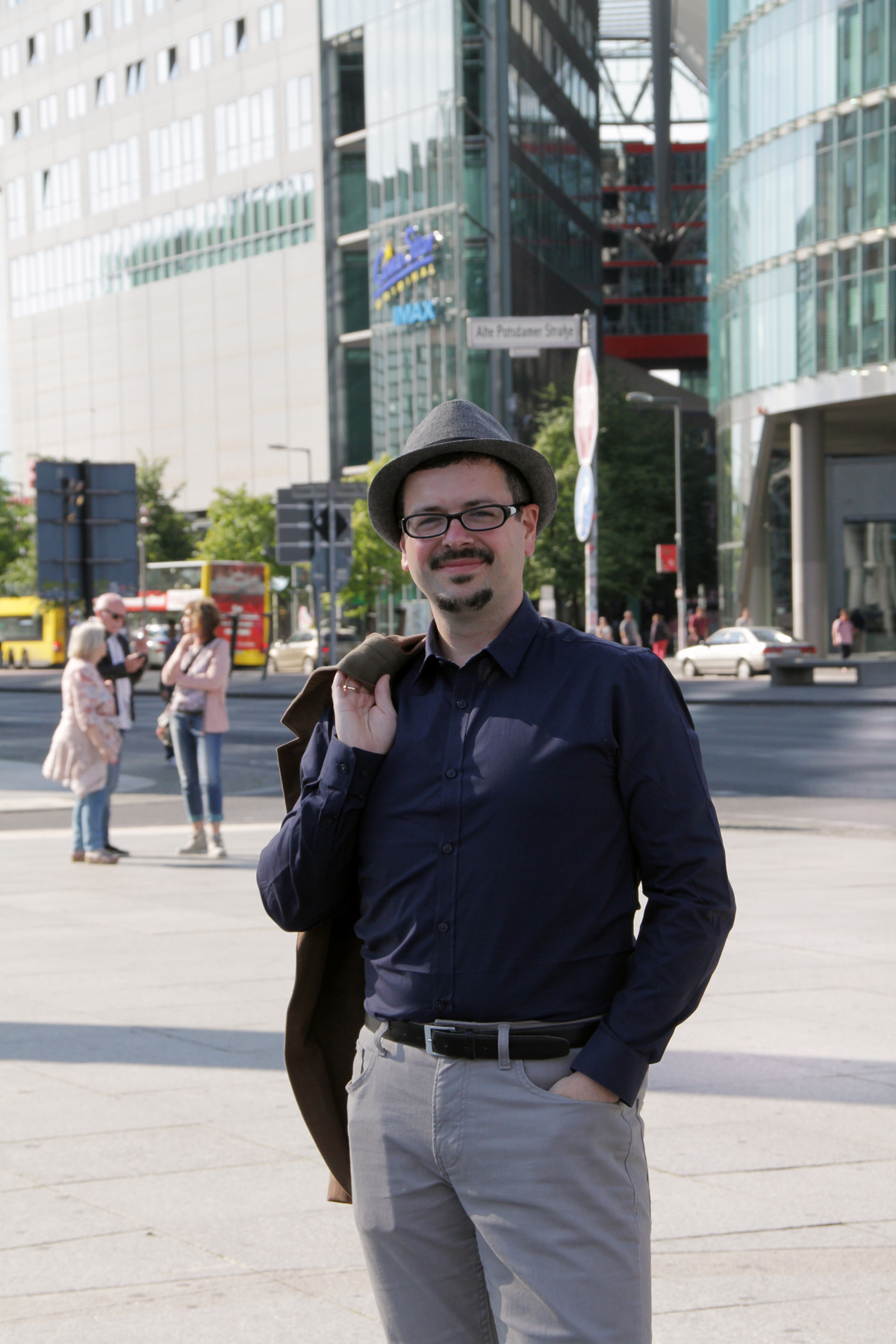 Marco, professor da Berlinguas, em Berlim — ensino de alemão para brasileiros na Alemanha
